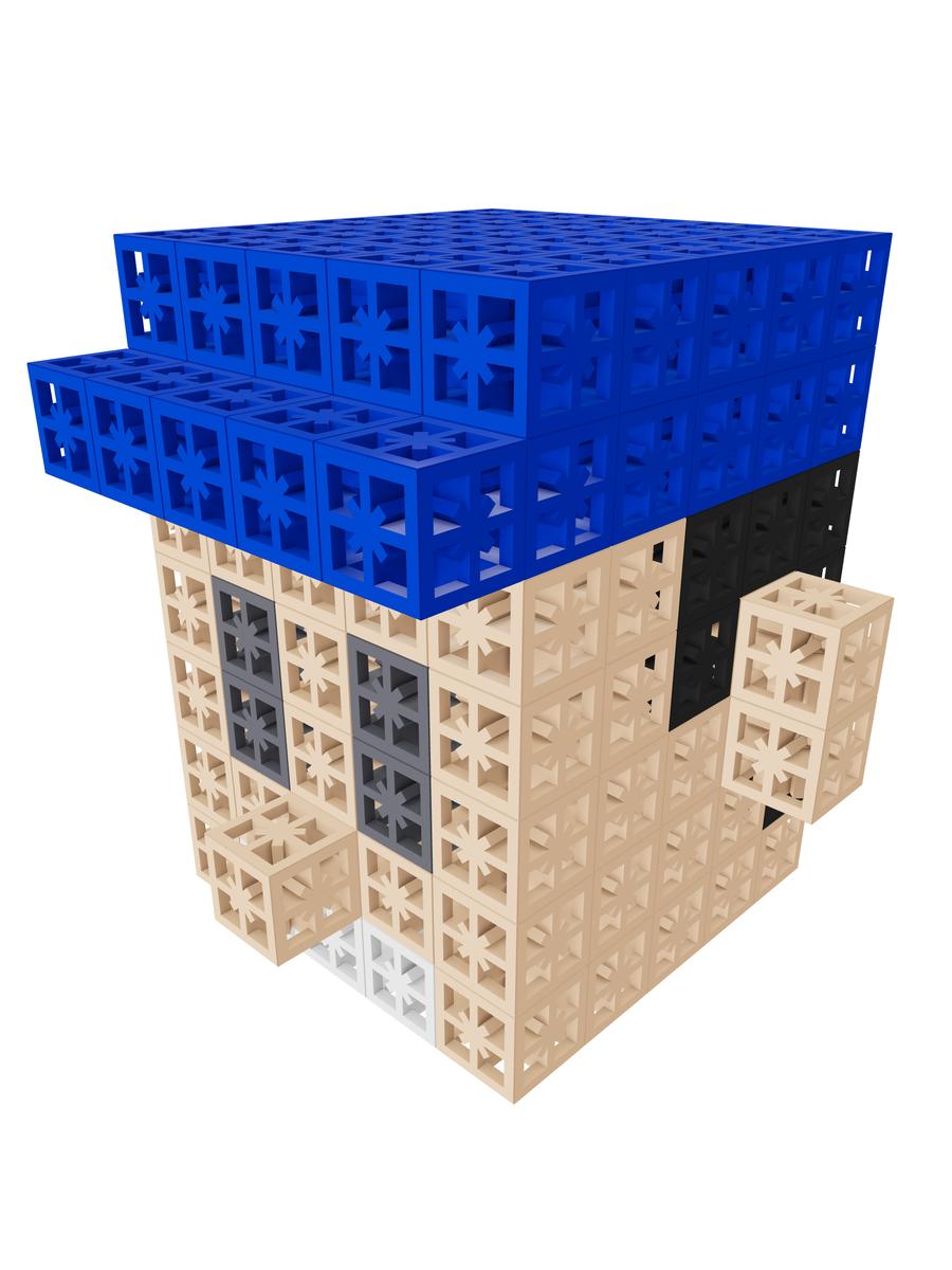 голова в кепке