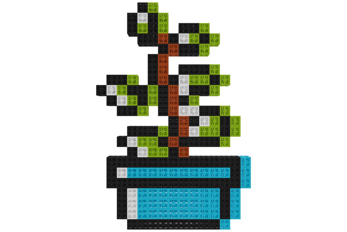 цветок в горшке