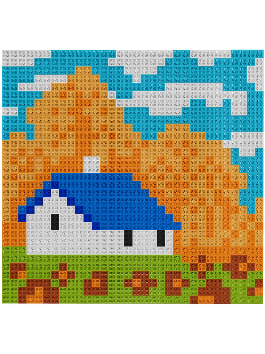 домик осень