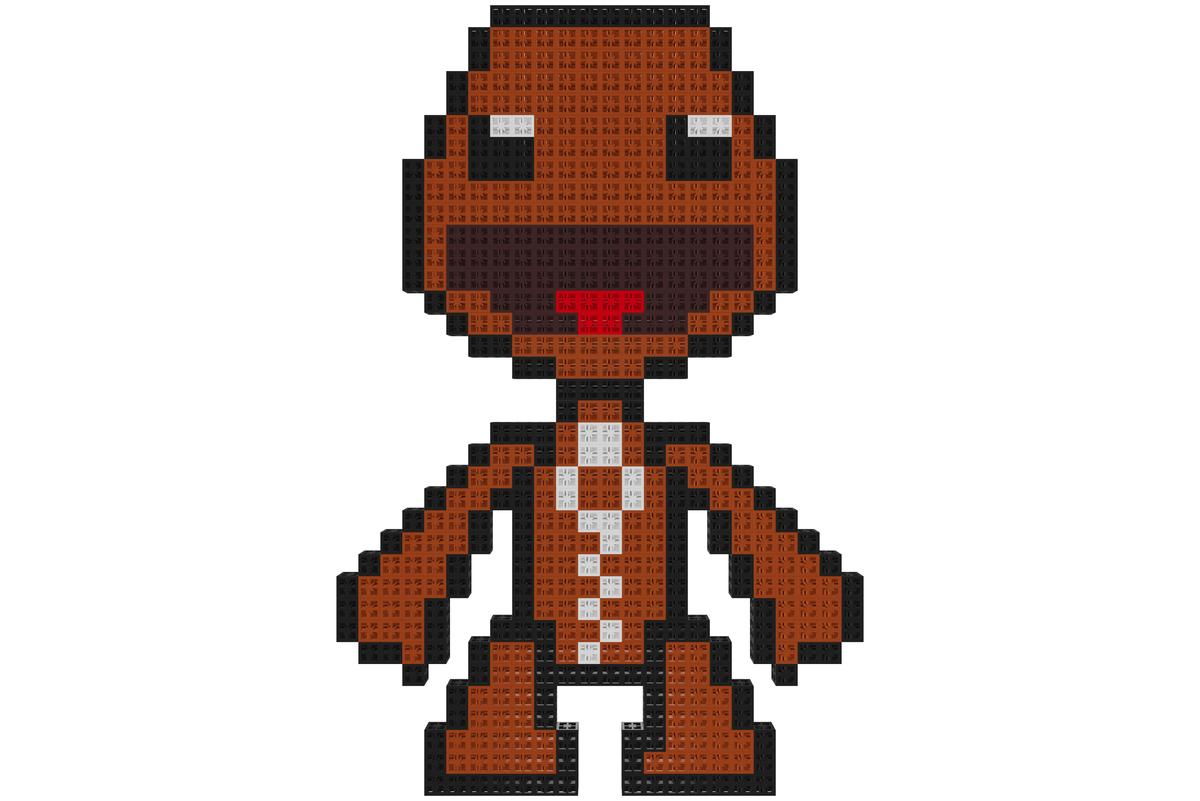 вязаный человек